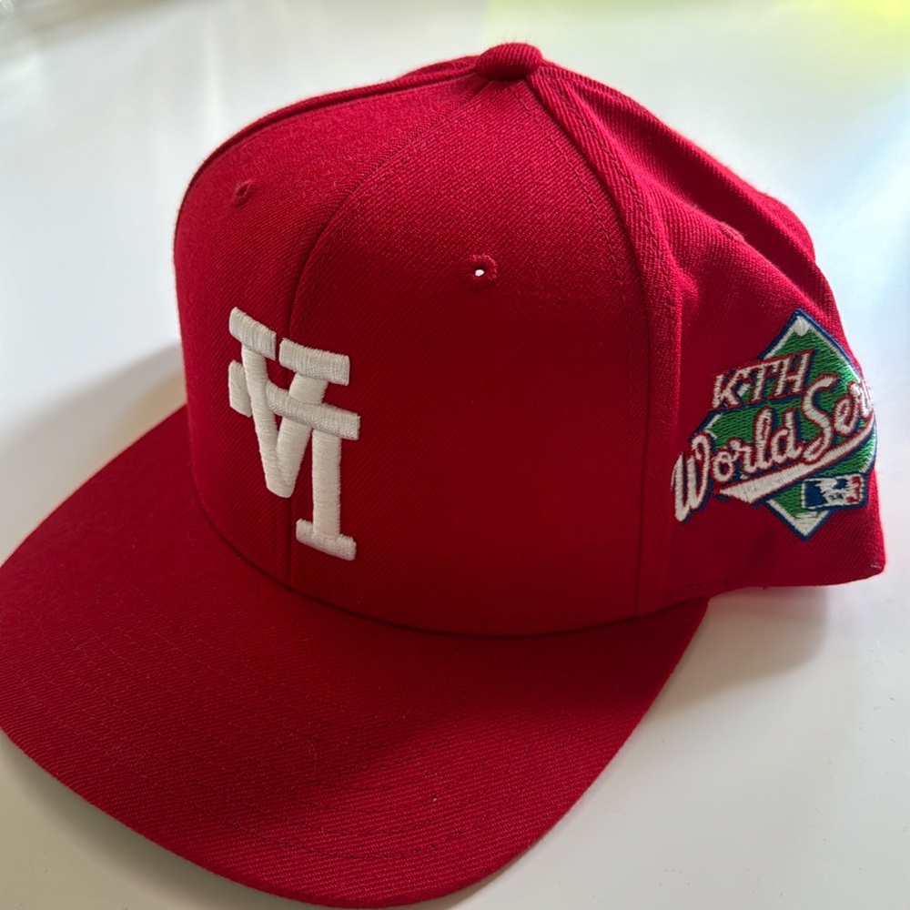 Red World Series Cap